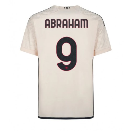 Maillot de foot AS Roma Tammy Abraham #9 Extérieur 2023-24 Manches Courte
